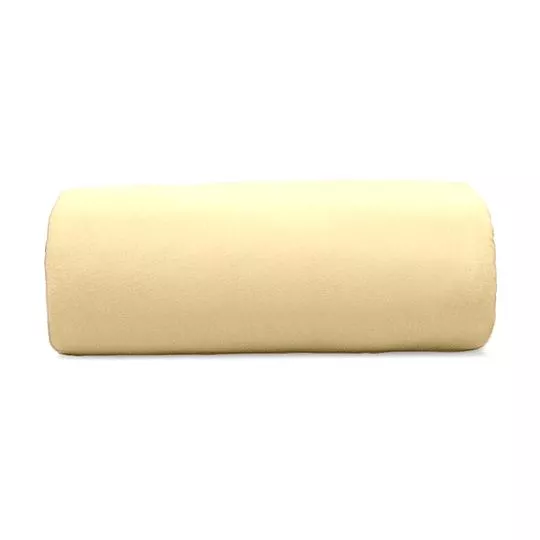 Lençol Com Elástico Em Malha Basic Solteiro- Amarelo- 25x88x188cm- Buettner