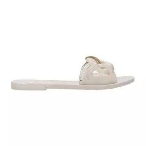 Melissa Jelly Chain<BR>- Incolor & Off White<BR>- Melissa