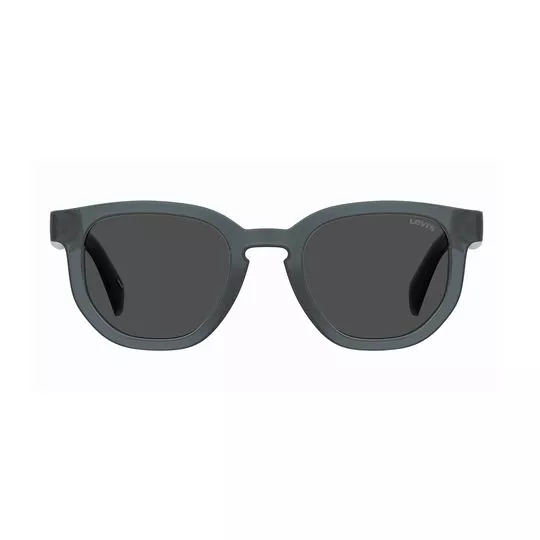 Óculos De Sol Arredondado- Cinza Escuro- Levi's