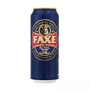 Cerveja Faxe Royal American Lager<BR>- Dinamarca<BR>- 500ml<BR>- Faxe