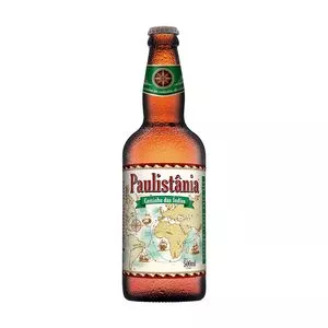 Cerveja Paulistânia Caminho Das Índias Pale Ale<BR>- Brasil, São Paulo<BR>- 500ml<BR>- Bier & Wein