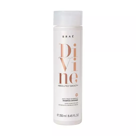 Shampoo Anti Frizz Divine- 250ml- Braé Hair Care