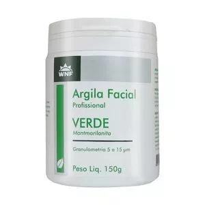 Argila Facial <BR>- Verde<BR>- 150g<BR>- WNF