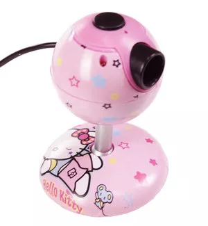 Webcam Hello Kitty - Rosa