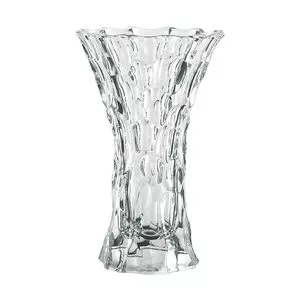 Vaso Texturizado<BR>- Cristal<BR>- 22,1x15x15cm<BR>- Nachtmann
