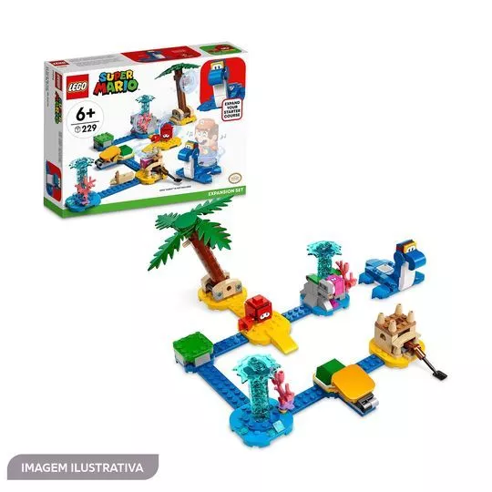Lego Super Mario Praia da Dori®- 229Pçs