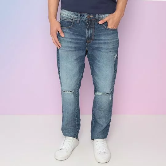 Calça Jeans John® - Azul - Colcci