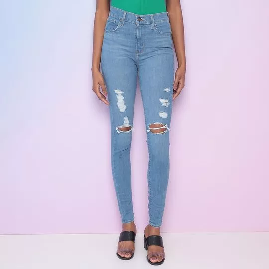 Calça Jeans 720 Hirise Super Skinny® - Azul - Levi's