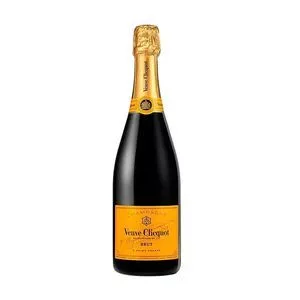 Champanhe Veuve Clicquot Brut<BR>- Pinot Noir, Chardonnay & Meunier<BR>- França, Champagne<BR>- 750ml<BR>- LVMH