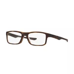 Óculos Receituário Retangular<BR>- Marrom Escuro & Amarelo Escuro<BR>- Oakley