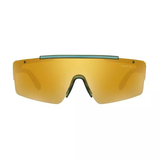 Óculos De Sol Máscara- Amarelo & Verde- Arnette