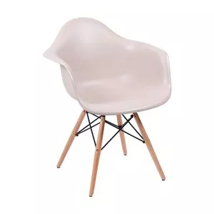 Cadeira Eames<BR>- Fendi & Madeira<BR>- 82x62x44cm<BR>- Or Design