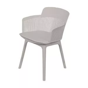 Cadeira Mena<BR>- Cinza<BR>- 80x57x55cm<BR>- Or Design