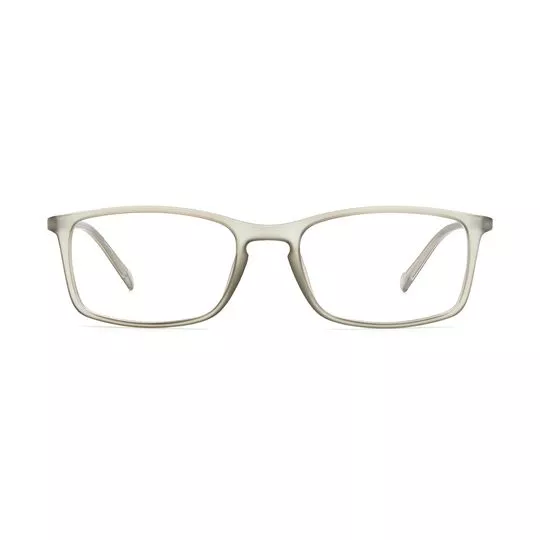 Armação Retangular Para Óculos De Grau- Incolor- Pierre Cardin