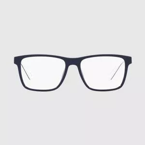 Armação Retangular Para Óculos De Grau<BR>- Azul Marinho<BR>- Polo Ralph Lauren