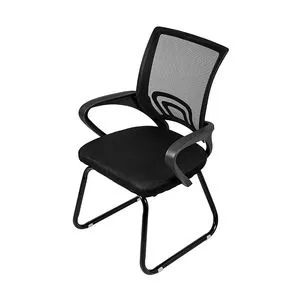 Cadeira Office Tok<BR>- Preta<BR>- 87x61,5x49cm