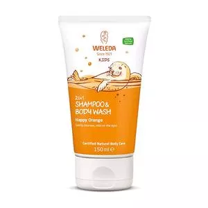 Shampoo & Sabonete Infantil Happy Orange<BR>- Laranja<BR>- 150ml<BR>- Weleda