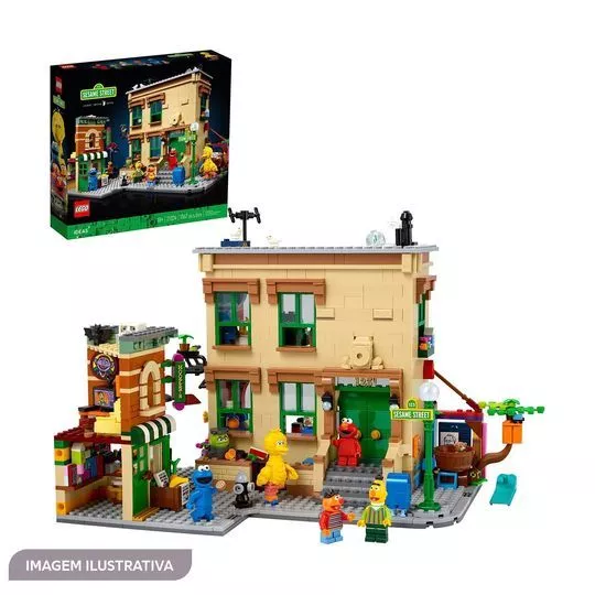 Lego Vila De Sésamo® - 1367Pçs - Lego