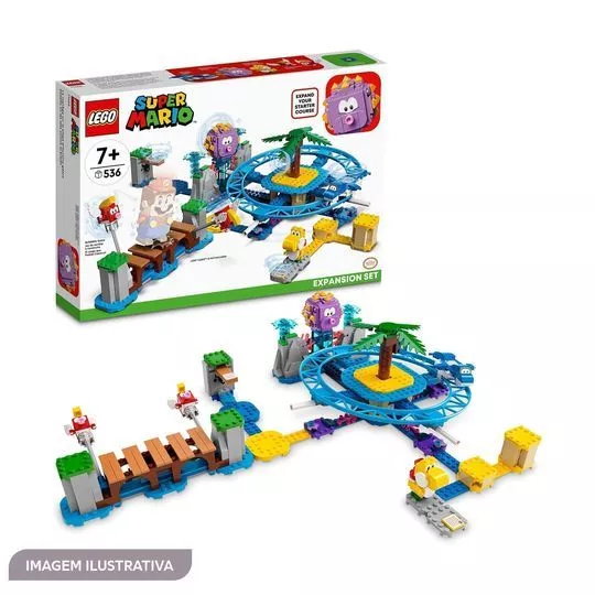 Lego Super Mario Passeio De Praia® - 536Pçs -  Lego - Lego