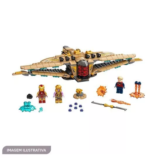 Lego Marvel Santuário II - 322Pçs - Lego
