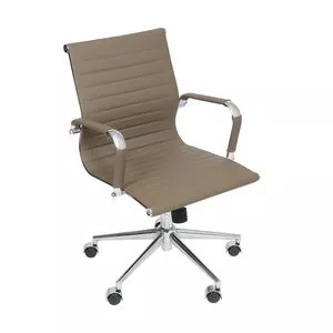 Cadeira Eames Esteirinha<BR>- Fendi & Prateada<BR>- 105x61x46,5cm<BR>- Or Design