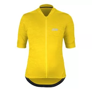 Camisa Com Recortes<BR>- Amarela
