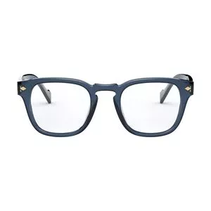 Armação Quadrada Para Óculos De Grau<BR>- Azul Marinho<BR>- Vogue