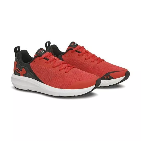 Tênis Charged Quest - Vermelho & Cinza - Under Armour