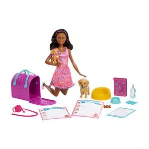 Barbie® Family Pup Adoption<BR>- 32,3x20,2x6,2cm<BR>- Mattel