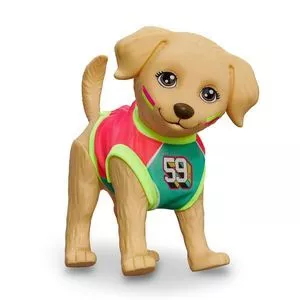 Pet Da Barbie® Pet Sport Taff<BR>- 31x26,5x16,5cm<BR>- Pupee Brinquedos