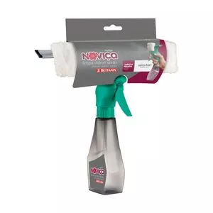 Limpa Vidros Spray<BR>- Cinza & Verde Água<BR>- 200ml<BR>- Noviça