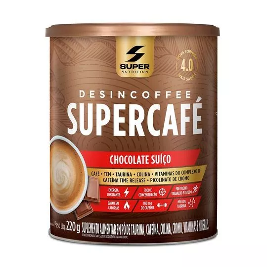 Desincoffee Supercafé- Chocolate Suíço- 220g