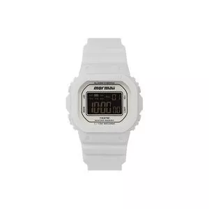 Relógio Digital MO0303AD8B<BR>- Branco<BR>- Mormaii