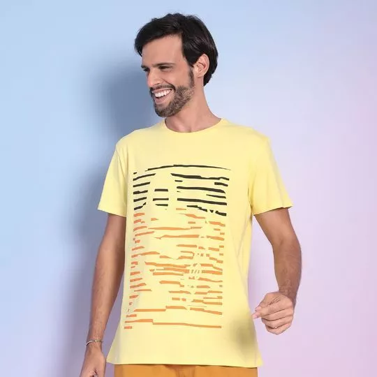 Camiseta Vip Reserva®- Amarela & Laranja