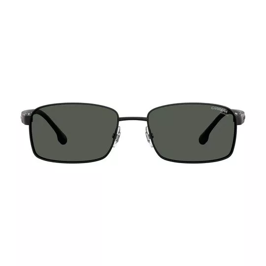 Óculos De Sol Retangular- Preto- Carrera