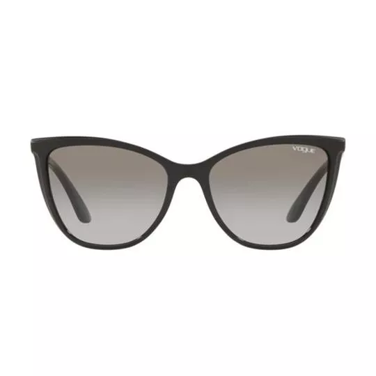 Óculos De Sol Gatinho- Preto- Vogue