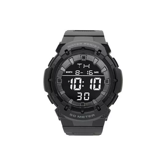 Relógio Digital TG30011- Preto- Tuguir