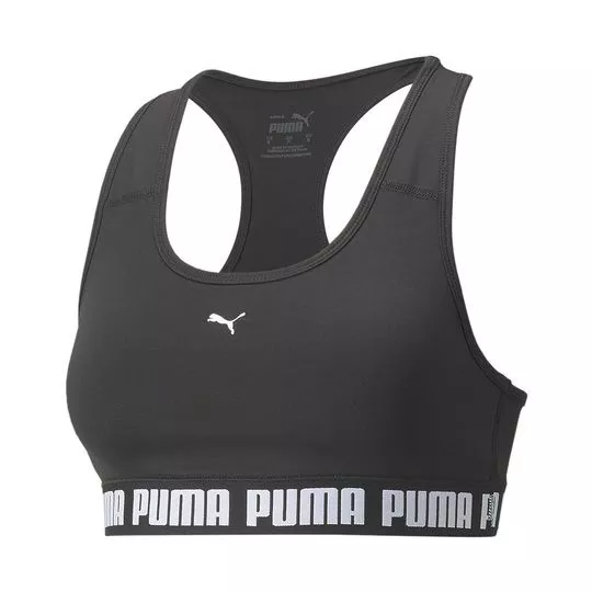 Top Puma®- Preto & Branco