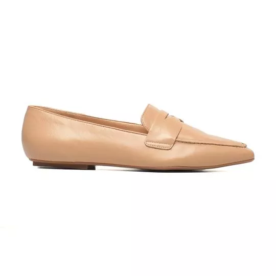 Loafer Liso- Bege- Carrano
