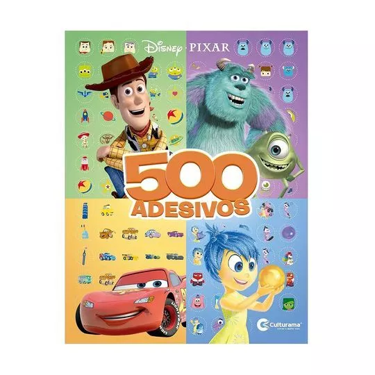 500 Adesivos Disney Pixar®- Rodrigues, Naihobi S.- Culturama