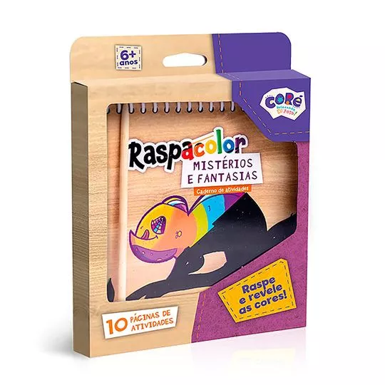Raspacolor - Mistérios & Fantasias- 18,5x12,8x6,5cm- Toyster