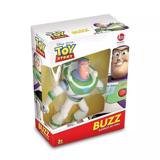 Boneco Buzzlightyear Toy Story®- 23x15,5x7,5cm- Lider