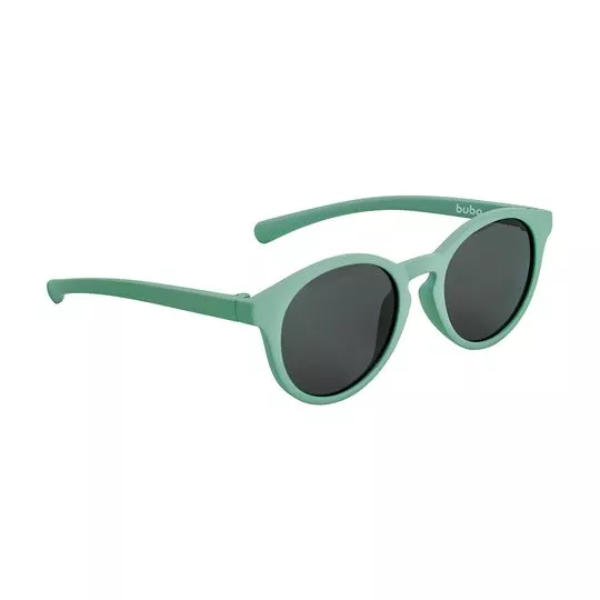 Óculos De Sol Arredondado- Verde- Buba