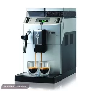 Cafeteira Expresso Automática OCS Lirika Plus<BR>- Prateada & Preta<BR>- 50x50x30cm<BR>- 220V<BR>- 1700W<BR>- Saeco