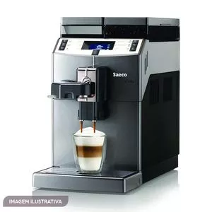 Cafeteira Automática Lirika OTC<BR>- Prateada & Preta<BR>- 50x50x30cm<BR>- 220V<BR>- 1700W<BR>- Saeco