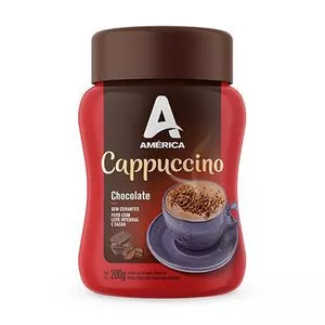Cappuccino Em Pó<br /> - Chocolate<br /> - 1 Unidade<br /> - 200g<br /> - America