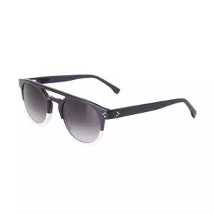 Óculos De Sol Arredondado<BR>- Cinza Escuro & Azul Marinho<BR>- Gap Eyewear