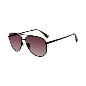 Óculos De Sol Aviador<BR>- Marrom & Preto<BR>- Gap Eyewear