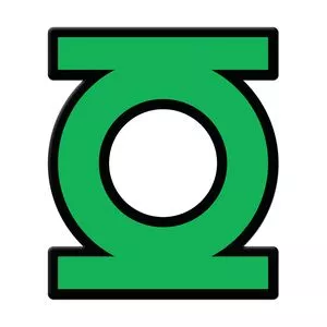 Suporte Para Panelas Lanterna Verde®<BR>- Verde & Preto<BR>- 19,8x16,8cm<BR>- BTC Decor