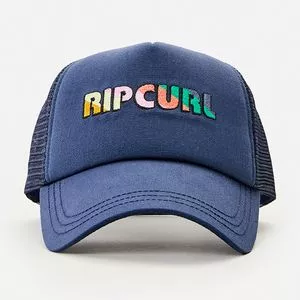 Boné Rip Curl®<BR>- Azul Marinho & Verde Água